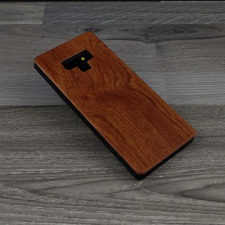 Ốp Lưng Samsung Galaxy Note 9 Gỗ Tự Nhiên Màu Nâu Đỏ