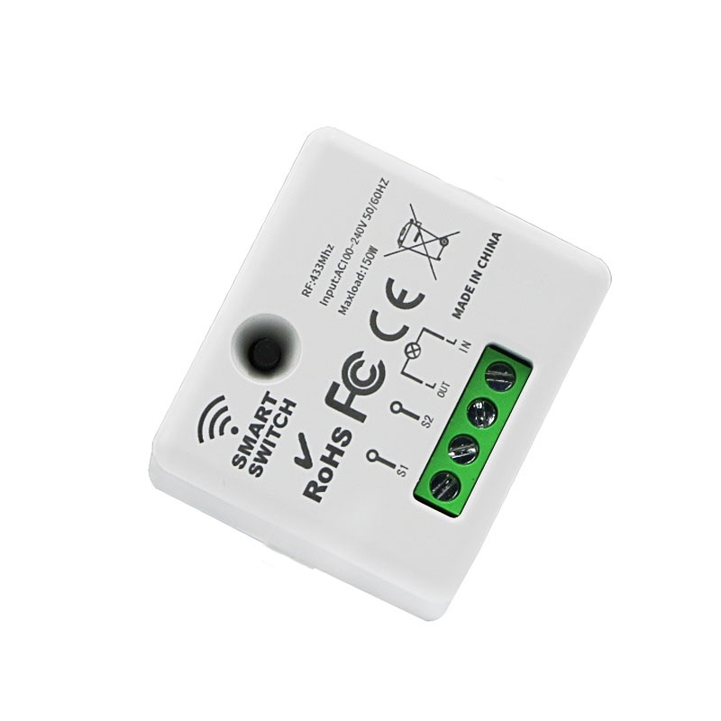 Công Tắc Điều Khiển Từ Xa AC 220V RF 433MHZ Chuyên Dụng