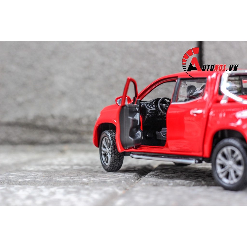 MÔ HÌNH XE BÁN TẢI MERCEDES - BENZ X - CLASS RED 1:27 WELLY 6682