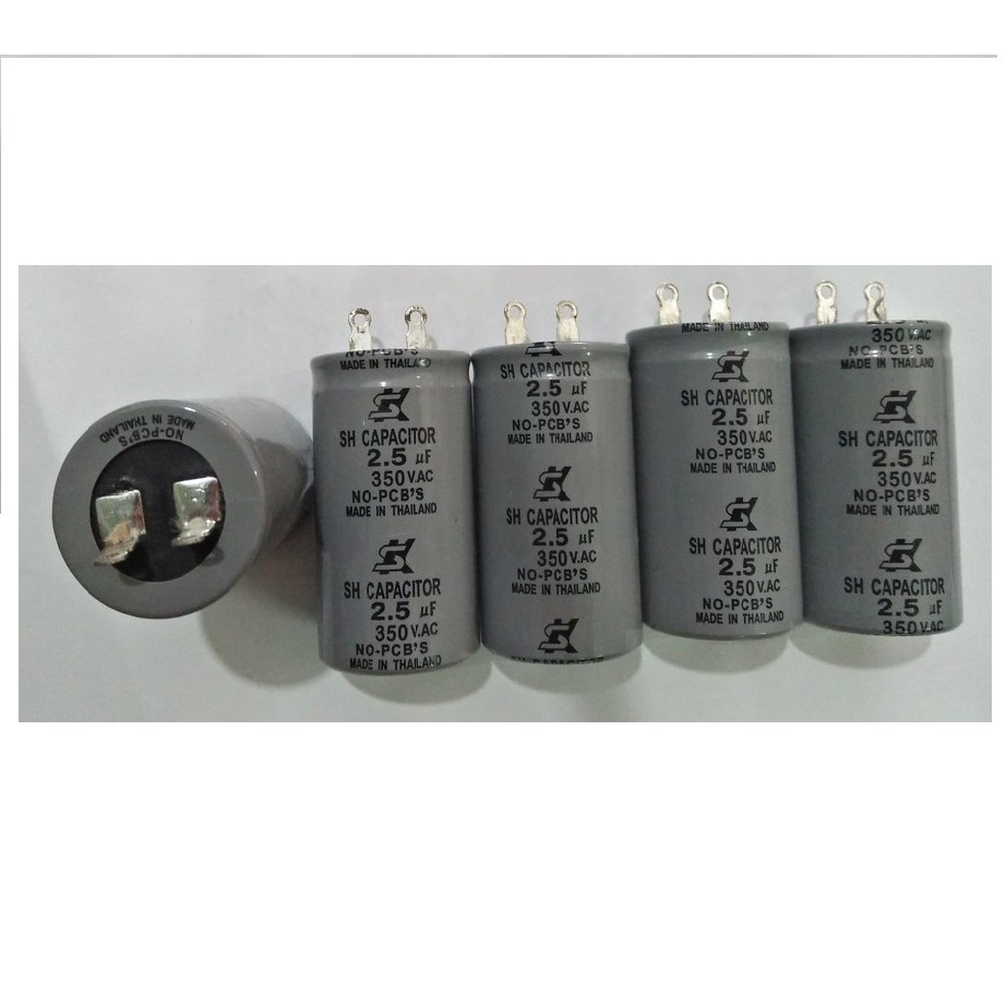 TỤ DẦU CHO QUẠT BÀN/ QUẠT TRẦN 2.5uF/ 4uF 400VAC - HÀN QUỐC