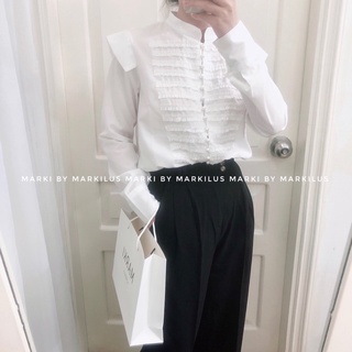 ÁO SƠ MI CÁCH ĐIỆU CỔ TRỤ