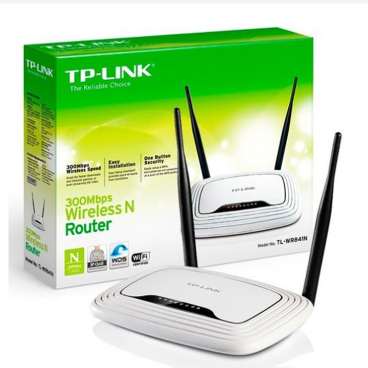 Bộ Phát Wifi TP-LINK TL-WR841N 300Mbps (fullbox, Mới 100%) | BigBuy360 - bigbuy360.vn