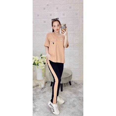 SET THUN COTTON THÁI CỔ TIM