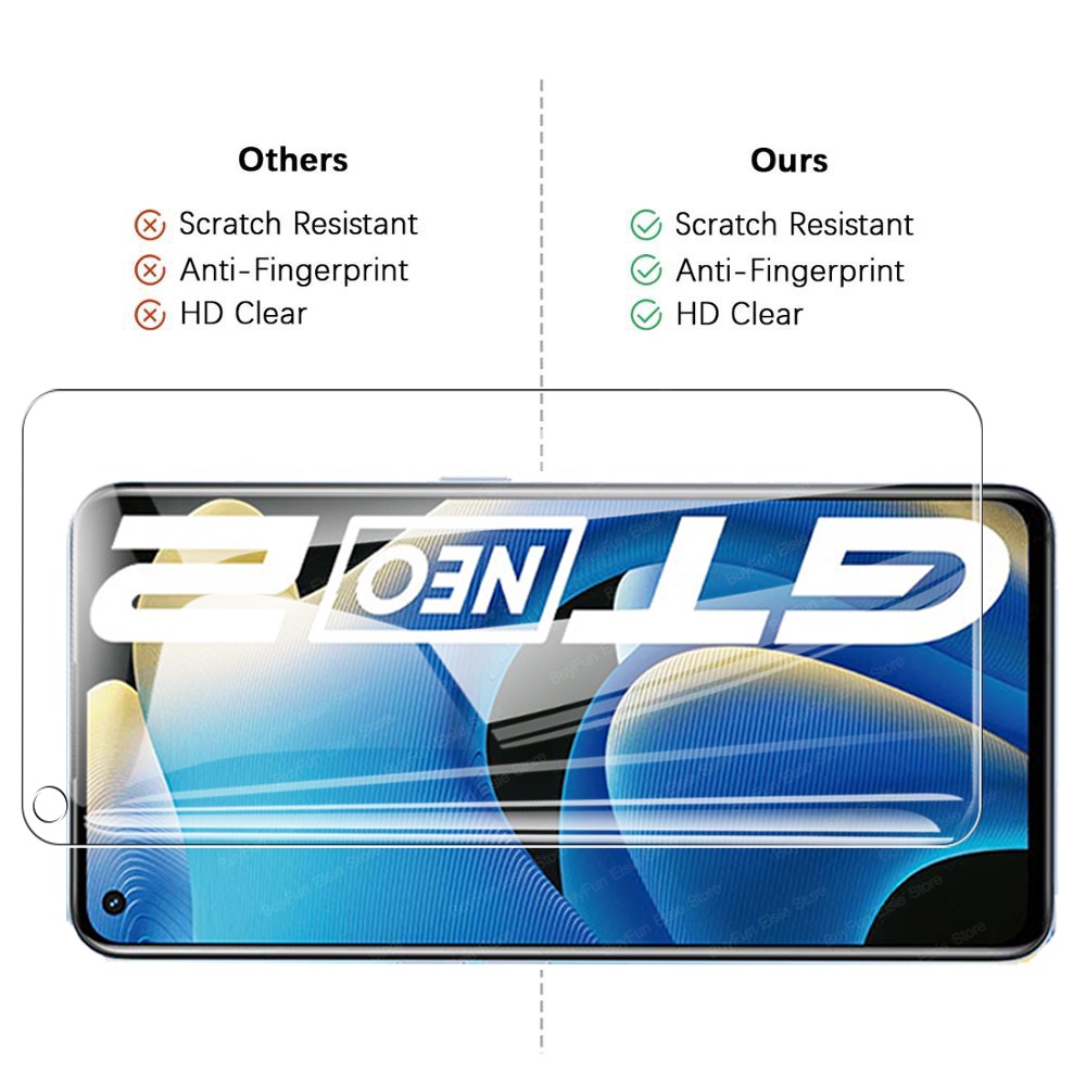 Kính cường lực 6 trong 1 bảo vệ camera thích hợp cho Oppo Realme GT Neo2 Realme GT Neo 2
