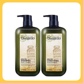 Dangello - cặp dầu gội dầu xả phục hồi dườn ẩm siêu mềm mượt dangello 800ml