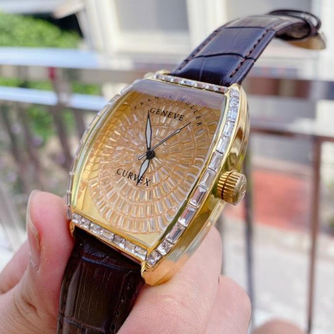 Đồng hồ Nam Franck muller mặt full đá cực chất