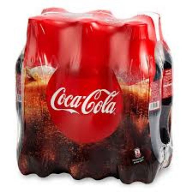 Nước Ngọt Coca Cola Lốc 6 Chai x 390ml
