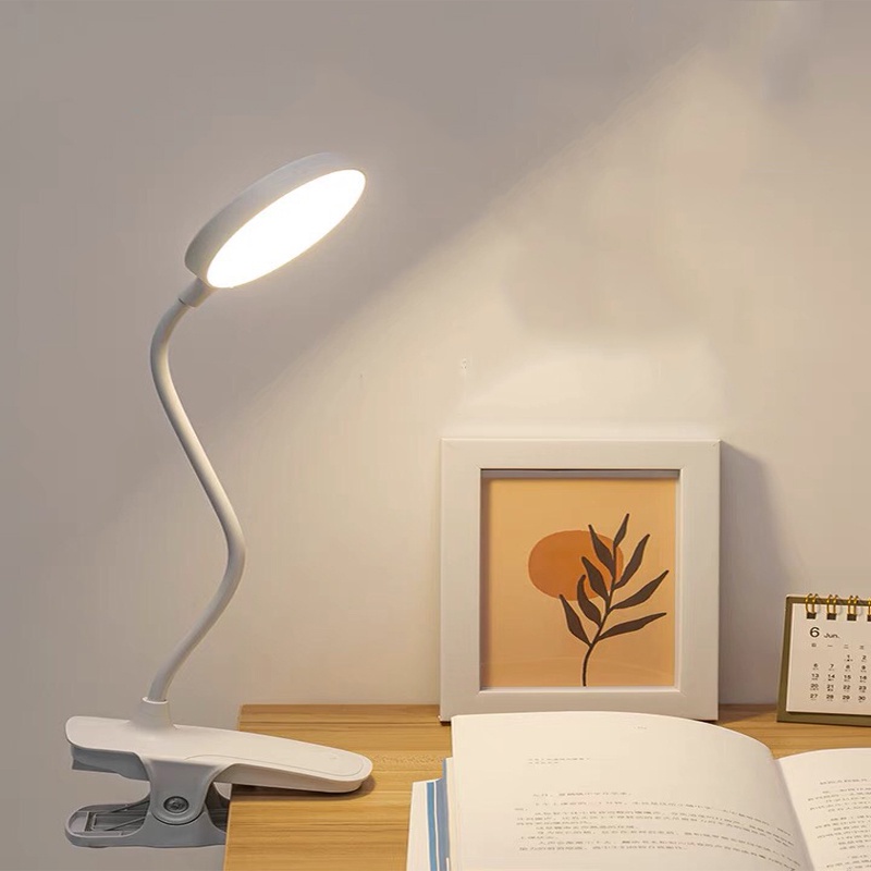 Đèn Kẹp Bàn Học, Đèn Bàn Học, Làm Việc 3 Chế Độ Ánh Sáng