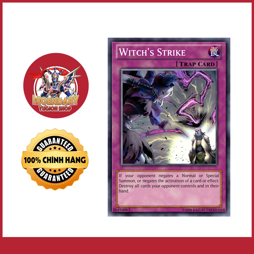 [JP][Thẻ Bài Yugioh Chính Hãng] Witch's Strike