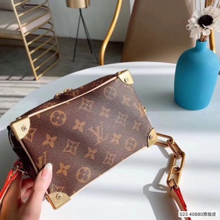 Túi's LV trunk da bò