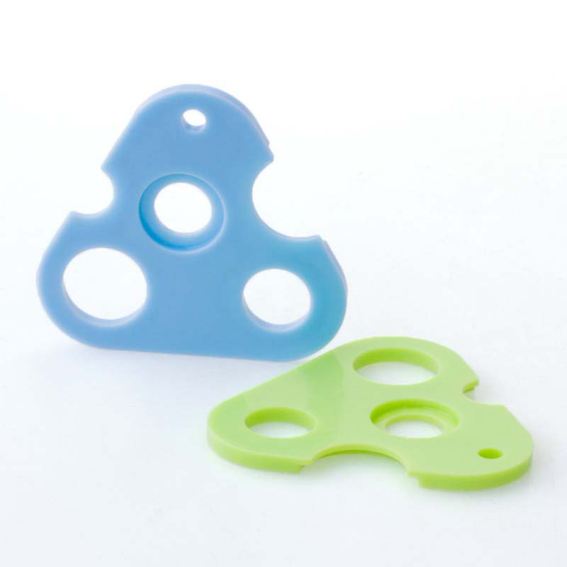 Dụng cụ mở nắp chai tinh dầu hình tam giác bằng nhựa đa năng màu sắc ngẫu nhiên