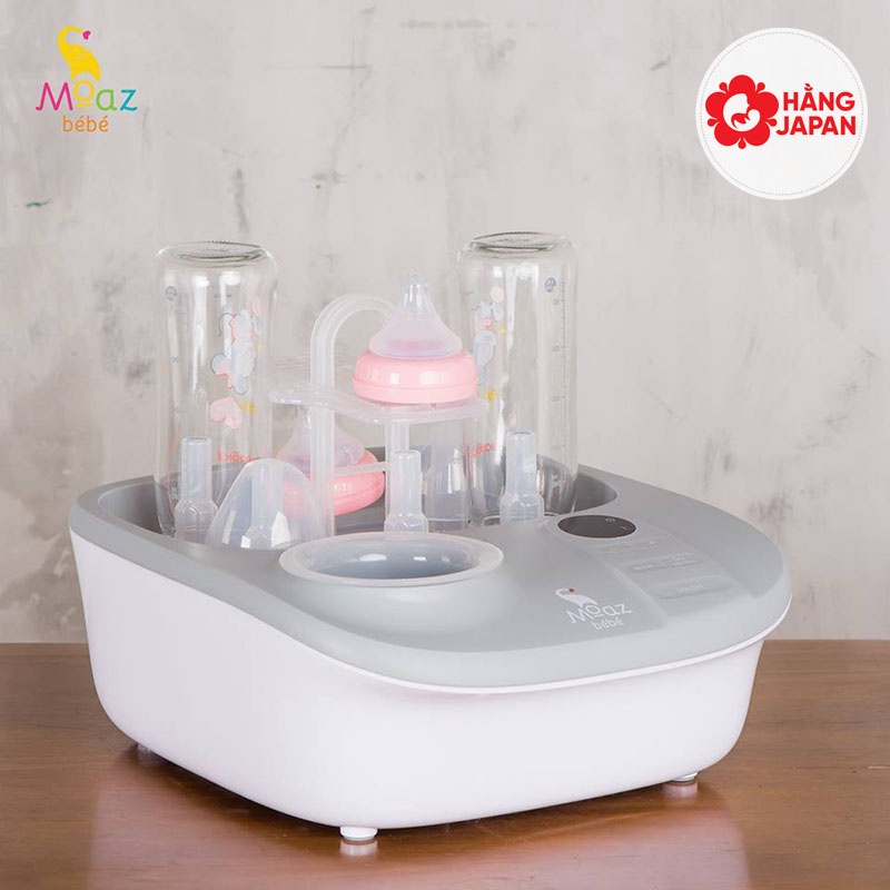 Máy tiệt trùng sấy khô bình sữa UV Moaz Bebe MB-005 Bảo hành chính hãng