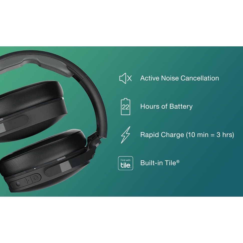 Tai Nghe Skullcandy Hesh ANC Wireless - Tai Nghe Over-ear Chống Ồn