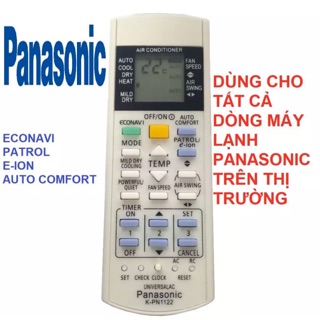 Điều khiển điều hoà panasonic vào các loại điều hoà pana