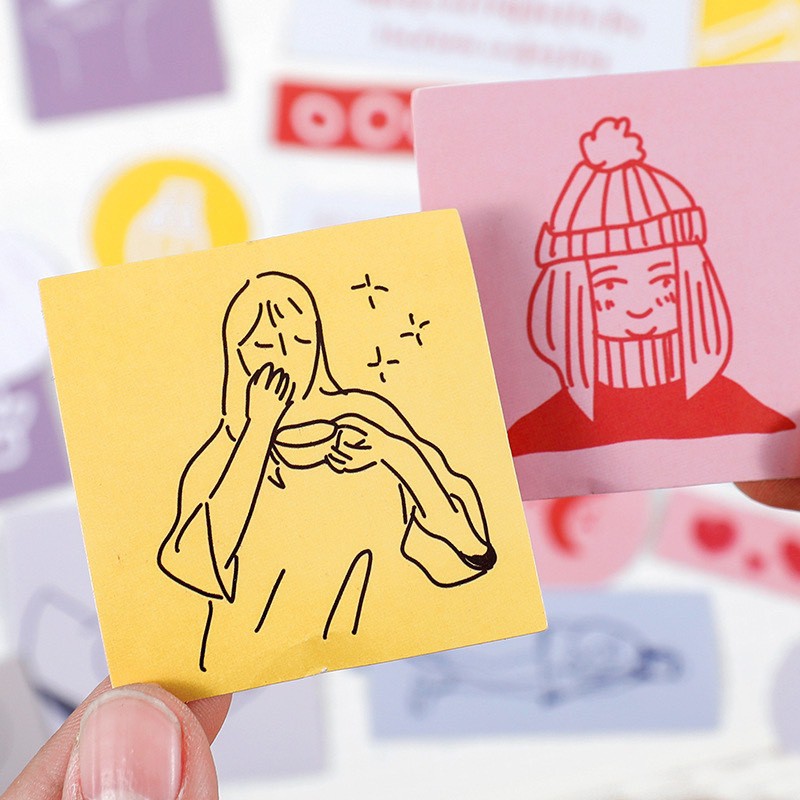 Bộ 40 Sticker phong cách Nitro hiện đại (SB05)