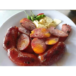 Lạp xưởng tôm trứng muối