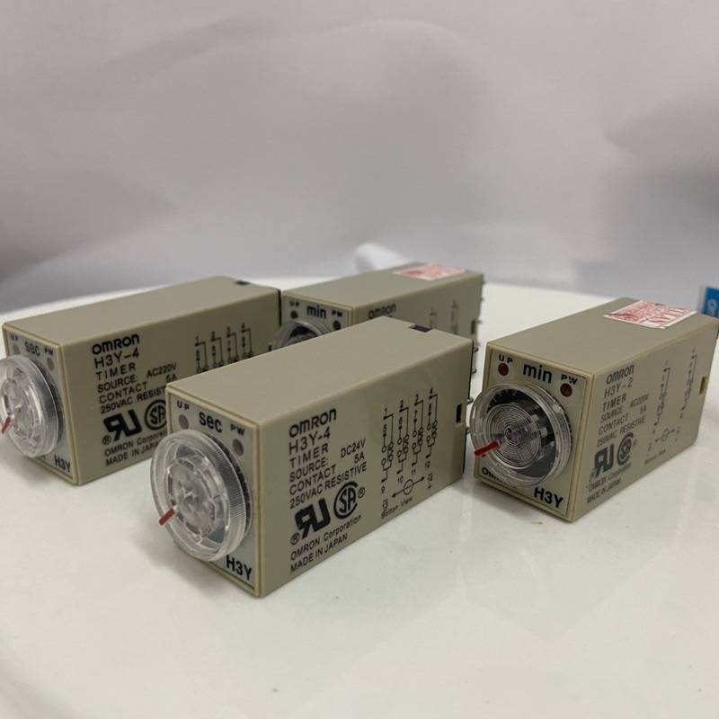 TIMER HẸN GIỜ H3Y-4 và H3Y-2 mini kèm đế 8 chân và 14 chân 5s ,30s ,60s , 30