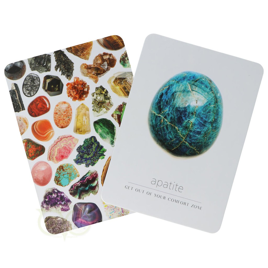 Bộ Bài Daily Crystal Inspiration Oracle (Mystic House Tarot Shop) - Bài Gốc Authentic Chính Hãng 100%