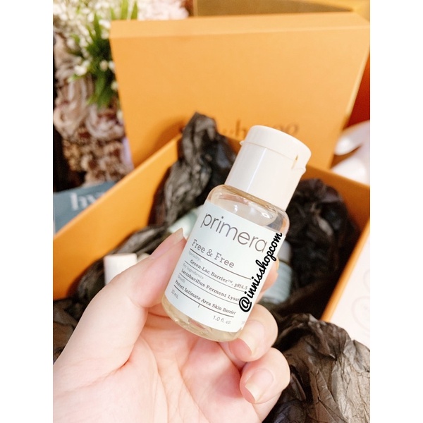 Chai dung dịch vệ sinh phụ khoa mini Primera minisize 30ml