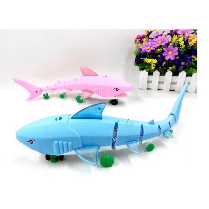 Đồ Chơi Cá Mập Chạy Pin Hát Baby Shark Vui Nhộn Dành Cho Bé