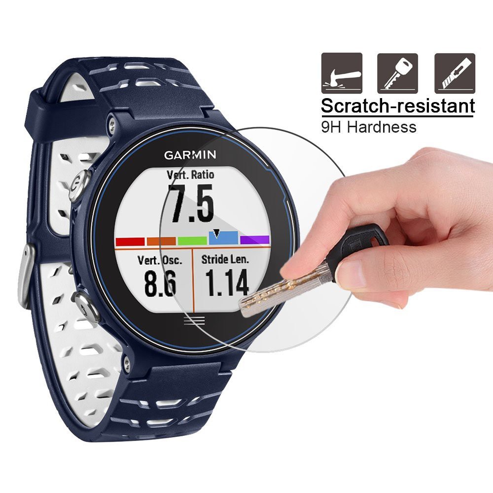 Kính cường lực cong 2.5D cho đồng hồ thông minh Garmin Forerunner 225/235/620/630