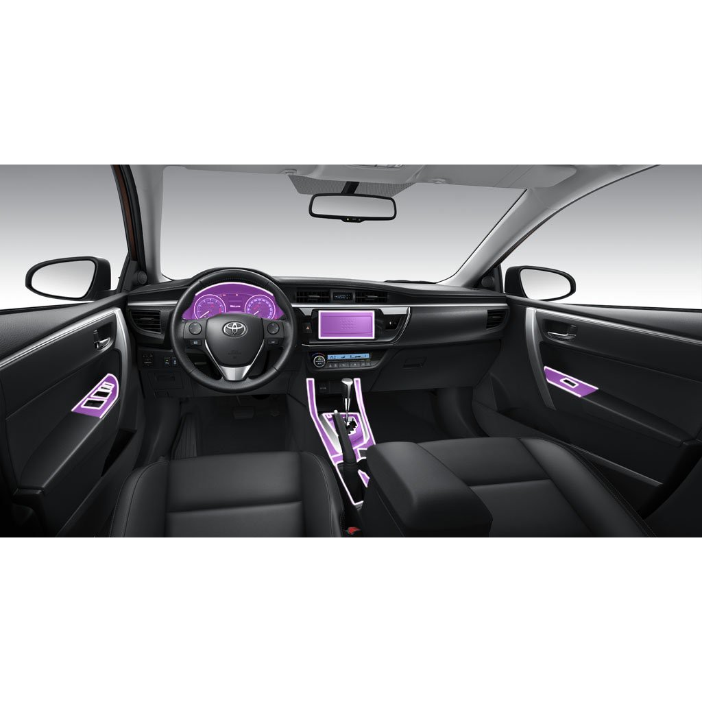 TOYOTA ALTIS [2014-2018]Film PPF dán full bộ bảo vệ nội thất - AUTO6- chống xước, che mờ đi các vết xước cũ hiệu quả