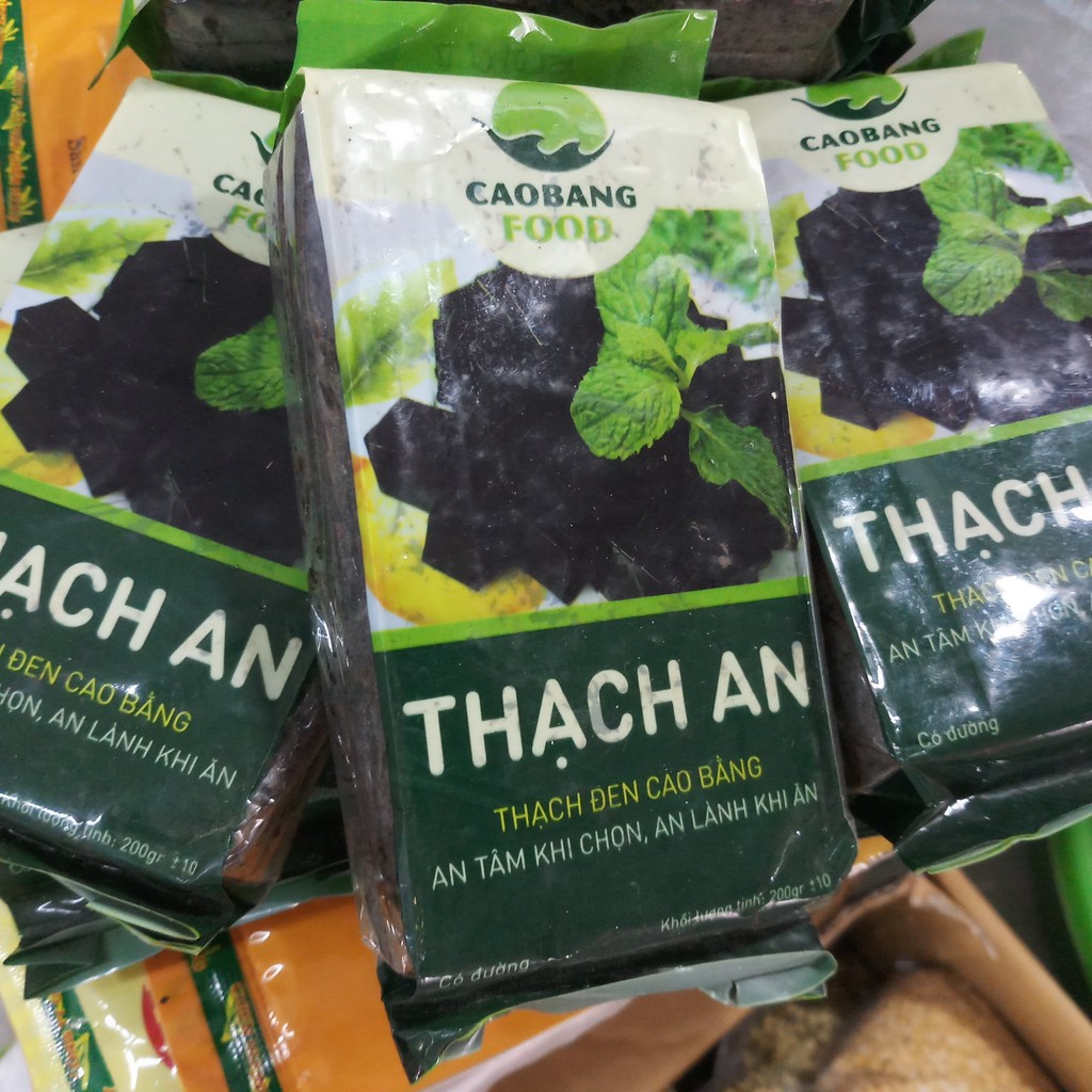 Combor 3 gói THẠCH ĐEN CAO BẰNG (THẠCH AN)