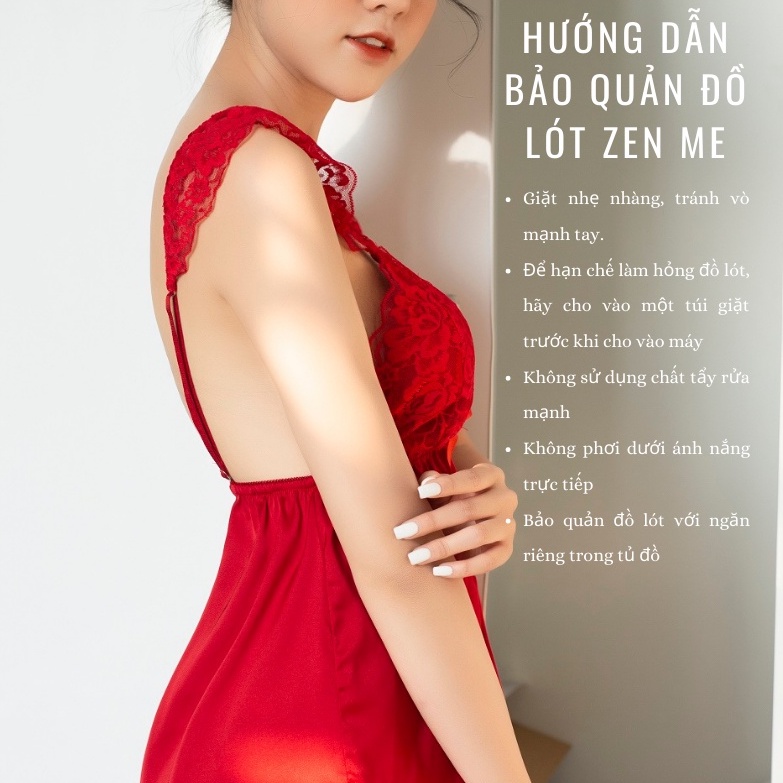 Combo 05 Quần lót nữ Zen Me cotton kháng khuẩn siêu thấm hút mềm mại dịu nhẹ