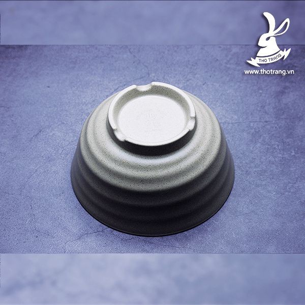 Tô tròn sâu lòng loại dầy cao cấp màu nâu Nhựa Melamine Đài Loan - Chính Hãng