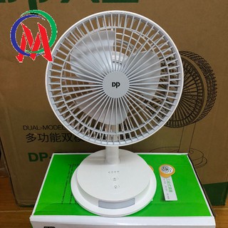 Quạt sạc led tích điện DP-7627