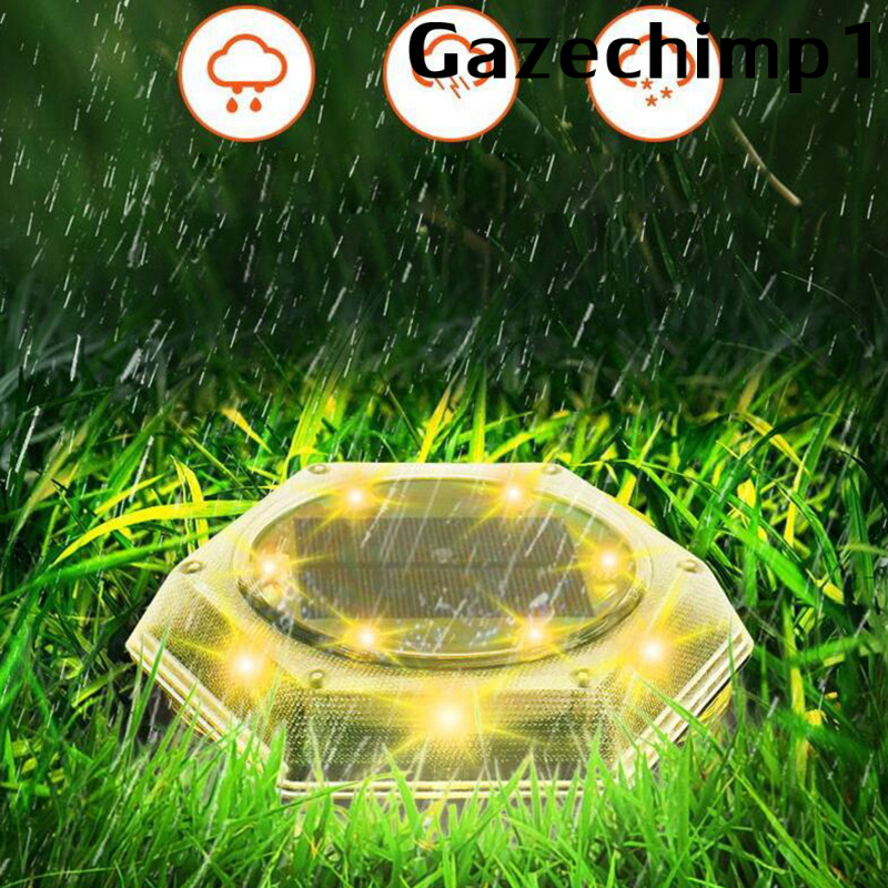 Đèn Led Sân Vườn Cảm Biến Ánh Sáng Năng Lượng Mặt Trời Gazechimp1