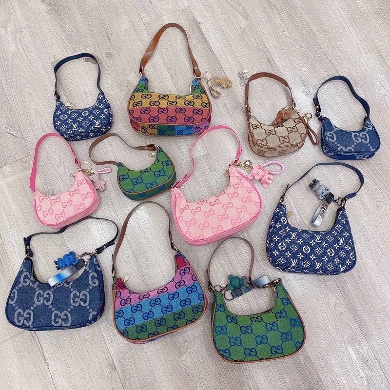 Túi Kẹp Nách Nữ, Túi G.C Mini Dùng Cho Cả Trẻ Em