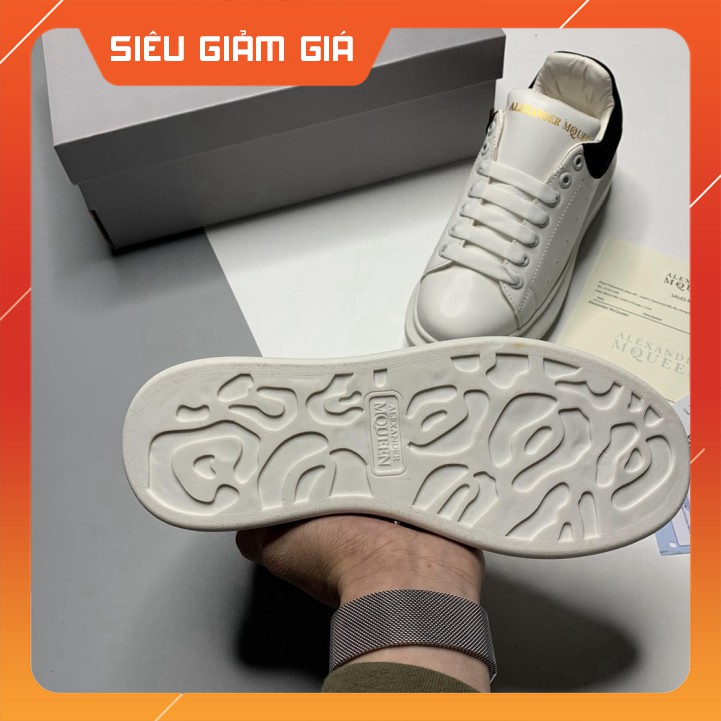 [BÁN CHẠY NHẤT SHOPEE] Giày Sneaker MC,MCQ Gót Đen Dây Lụa Cao Cấp Full Box Full Bill