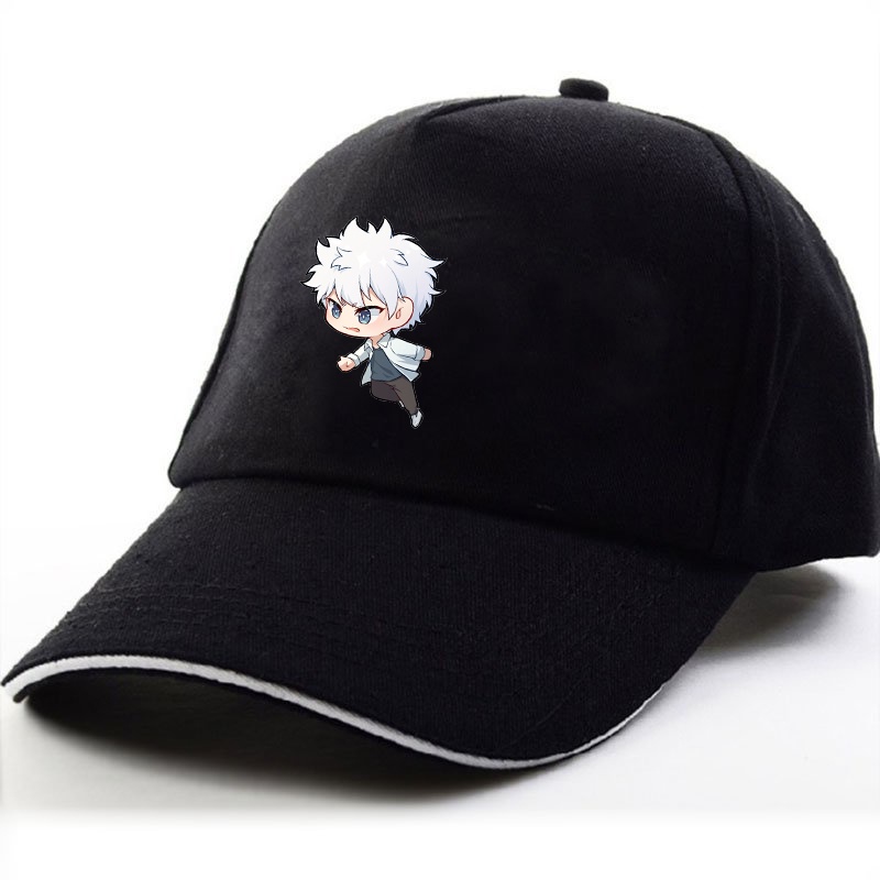 Mũ lưỡi trai in hình Người đại diện thời gian xinh xắn thời trang phong cách anime chibi cá tính