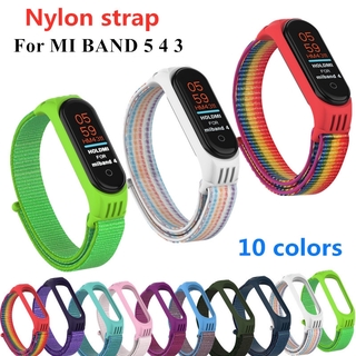 Dây Nylon Thay Thế Cho Đồng Hồ Thông Minh Xiaomi Mi Band 5 / 3 / 4