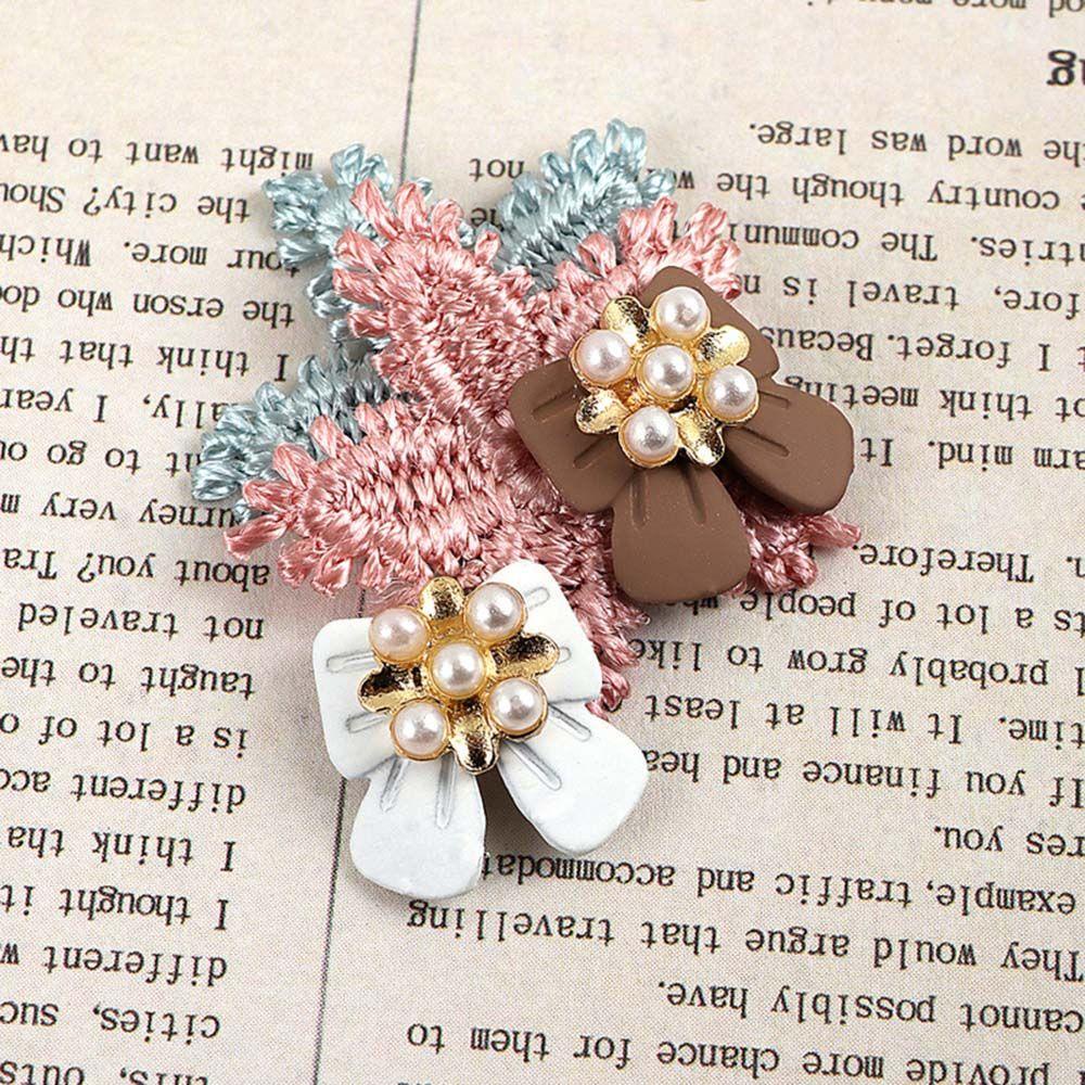 Phụ Kiện Trang Trí Móng Tay Hình Nơ Và Bông Tuyết Bằng Hợp Kim Sang Trọng DIY