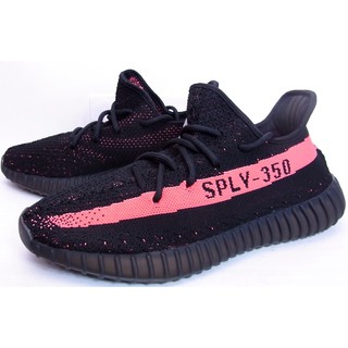 GIÀY SNEAKER 350 ĐEN ĐỎ NAM NỮ - YZBLRE