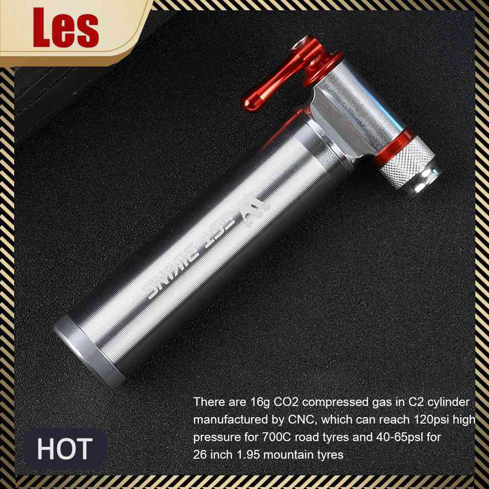 Ống Bơm Xe Đạp Mini Bằng Nhôm CO2 Tiện Dụng