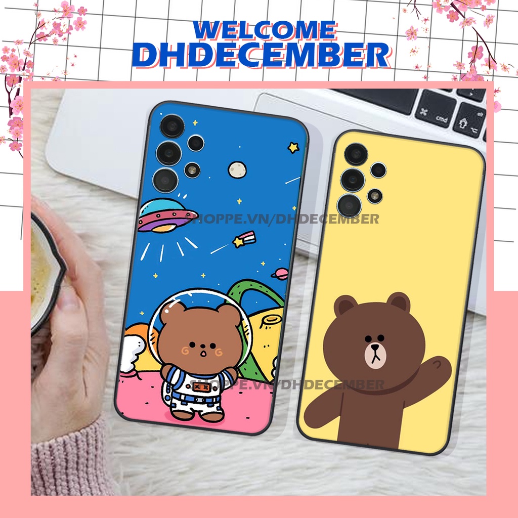 Ốp lưng Samsung Galaxy A13 / A23 / A32 4G / A32 5G in hình khủng long , gấu nâu xinh xắn, siêu cute  mà còn vô cùng RẺ