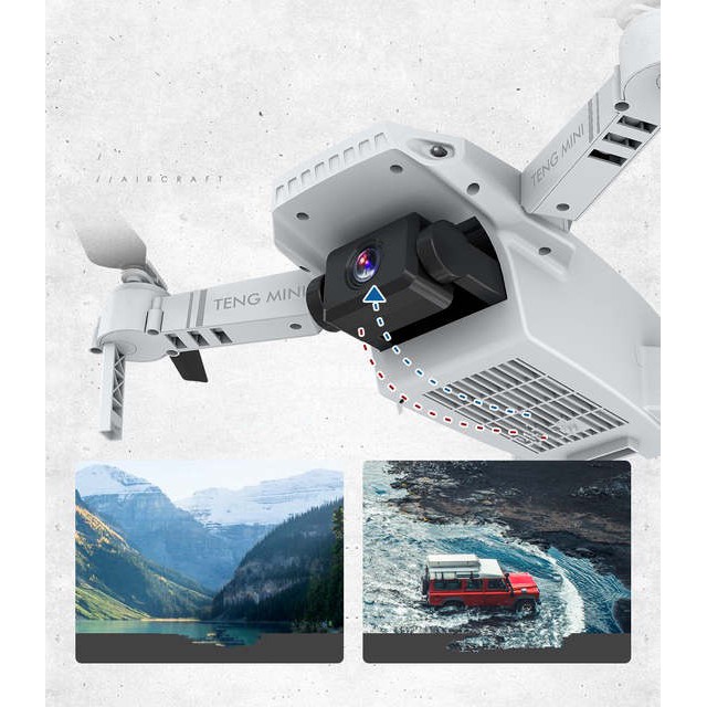 [ TẶNG TÚI ĐỰNG ] Máy bay Flycam Teng mini KF609, Camera 4K, nhận diện cử chỉ, gấp gọn kết nối trực tiếp điện thoại