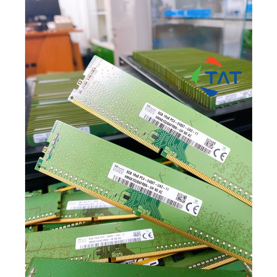 Ram SK Hynix DDR4 8GB 2400MHz Dùng Cho Máy Tính Để Bàn PC Desktop - Mới Bảo hành 36 tháng