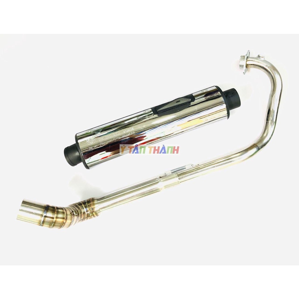 Pô Cbr Cổ 2 Khúc Inox Gắn Raider Fi MS1962