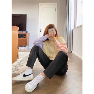 Giày Nike Blazer Mid 77 Vintage ‘White Black’ Chính Hãng - CZ1055-100