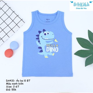 {Hàng sẵn} Áo ba lỗ bé trai dokama (2-6)
