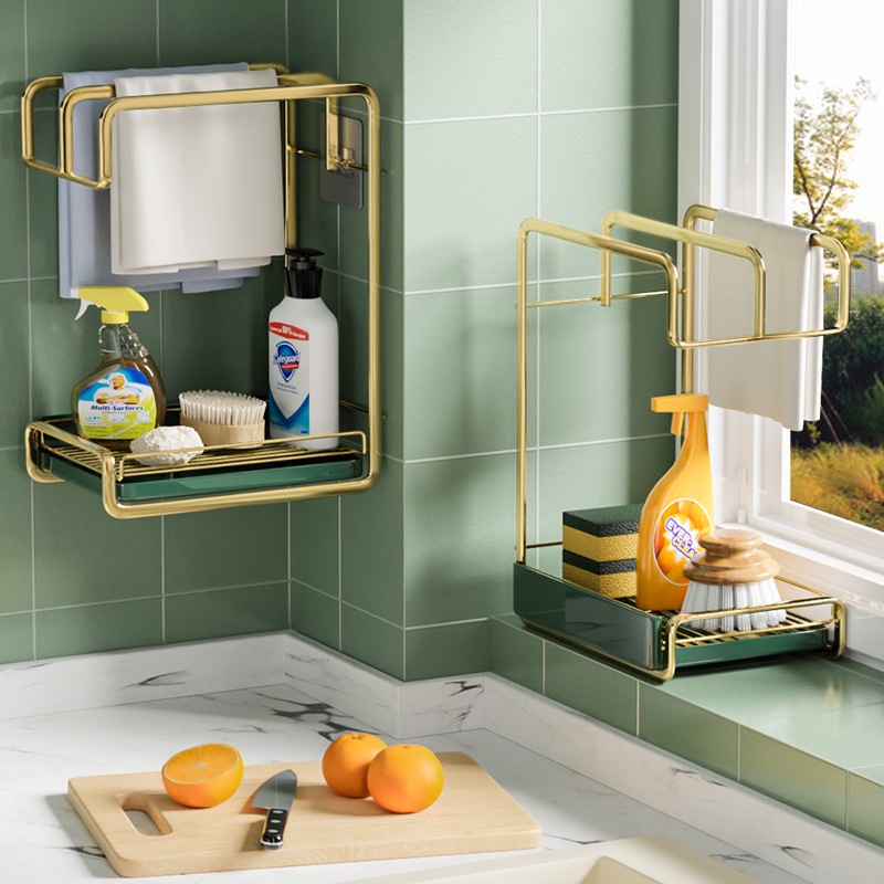 Giá Đựng Mút Rửa Chén Ráo Nước Sang Trọng Tiện Dụng