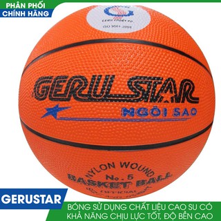 Quả bóng rổ Gerustar cao su