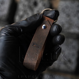Móc Khóa Da Thật Lealux Keychain 1