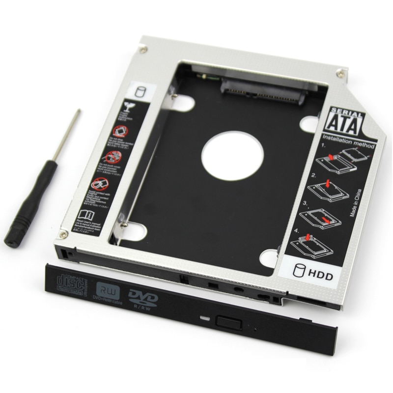 Hộp Đựng Ổ Cứng Ssd Sata 3.0 2.5 "Bằng Nhôm 2nd 9.5mm | BigBuy360 - bigbuy360.vn