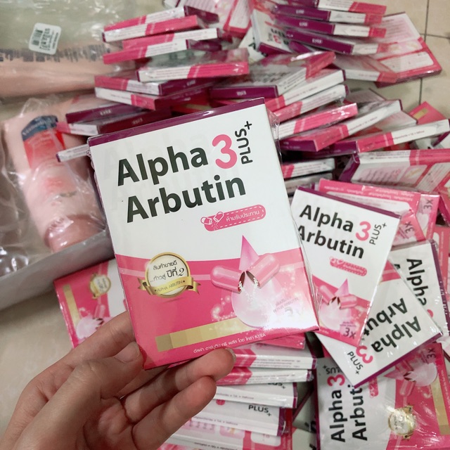 Viên kích trắng Alpha Arbutin Collagen