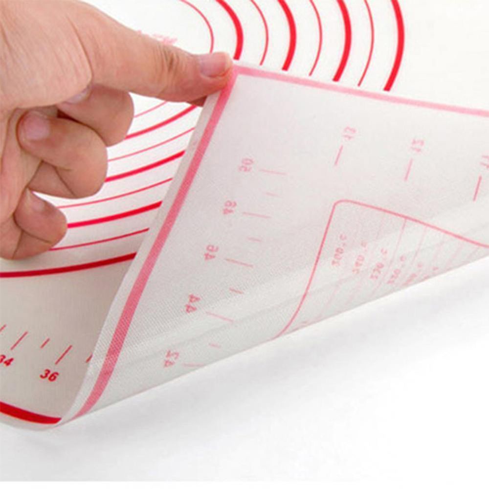 Thảm Silicone Nhào Bột Làm Bánh Không Dính Nhiều Màu Sắc